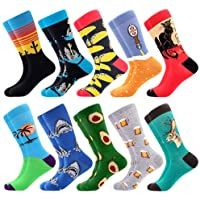 Los mejores  - BONANGEL Coloridos Calcetines Para Hombres-Calcetines de Vestir Divertidos- Calcetines de Oficina de Algodón con…
